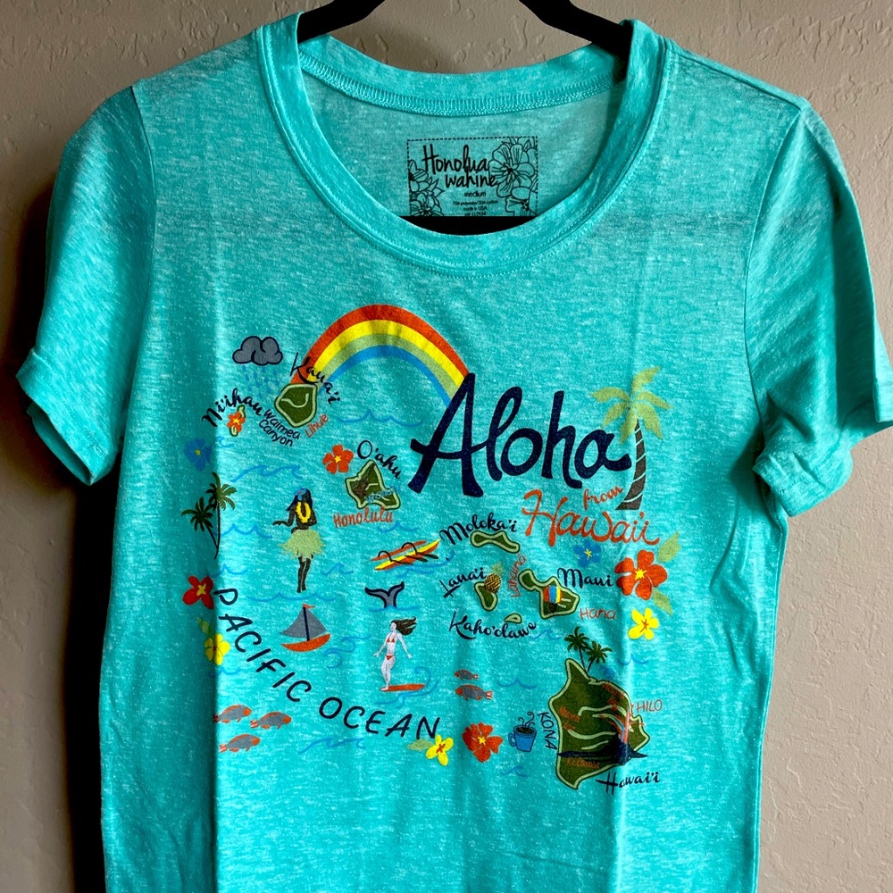 Hawaiian island shirt